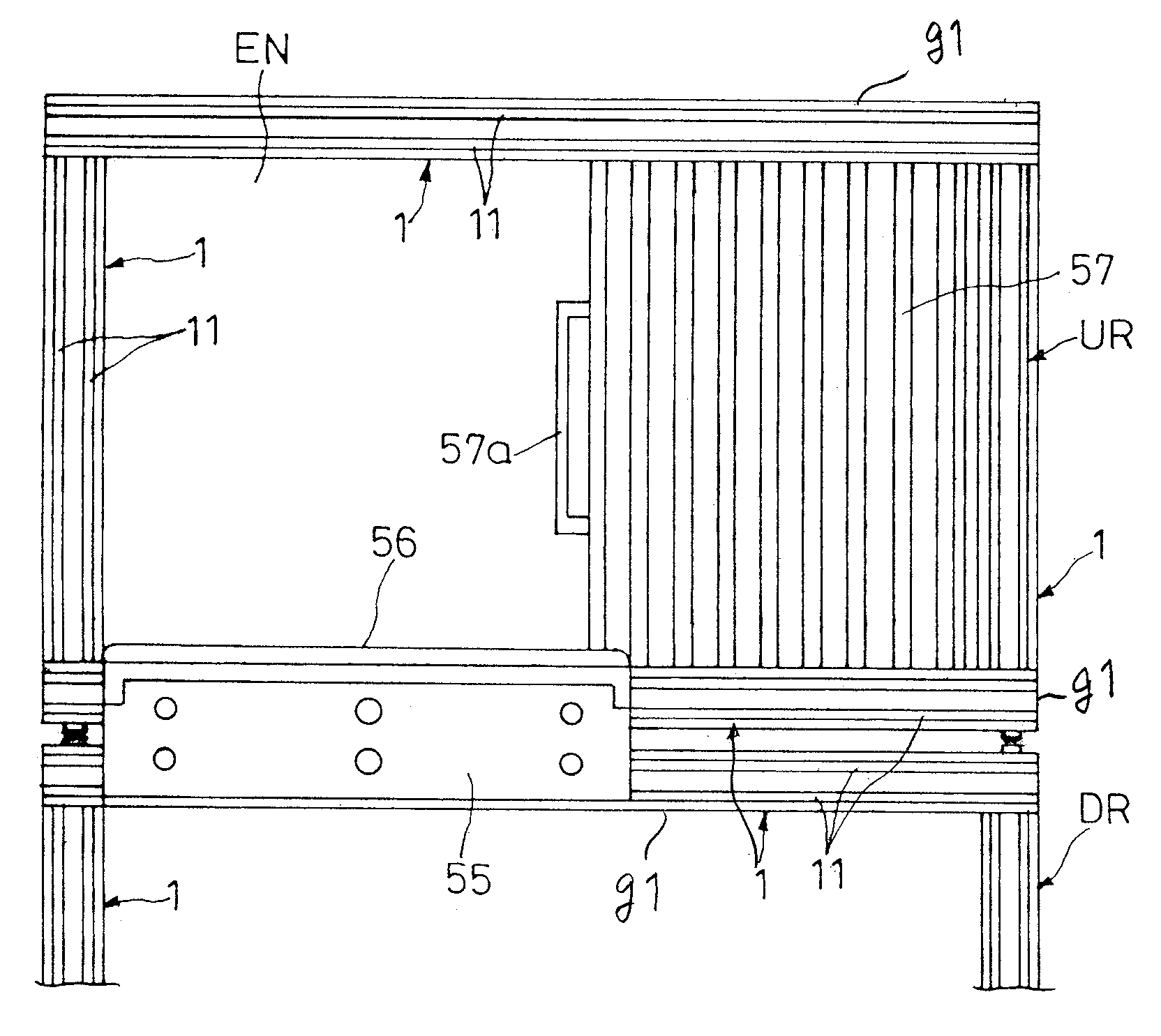 Capsule Room Unit And Two-Level Installation Structure Thereof