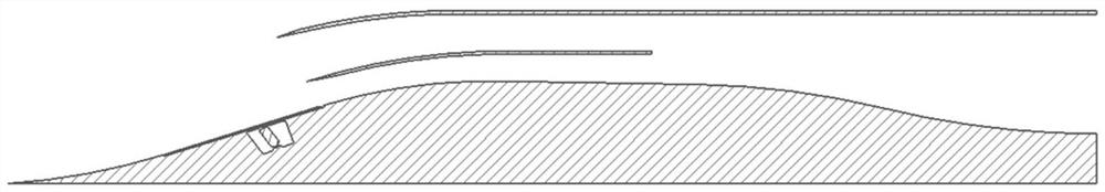 Double-channel graded wide-range-adjustable air inlet channel, engine and air inlet adjusting method