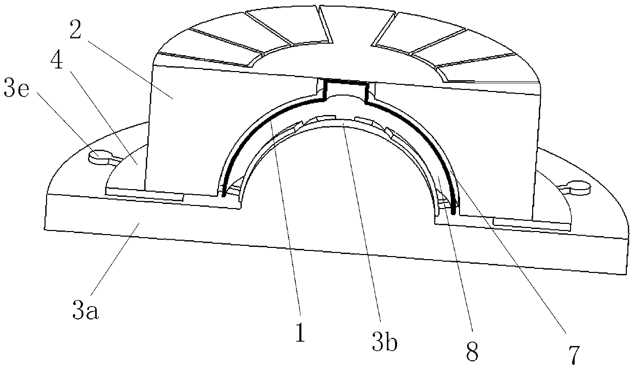 Micro-hemisphere gyroscope with inner and outer hyperboloid three-dimensional electrodes