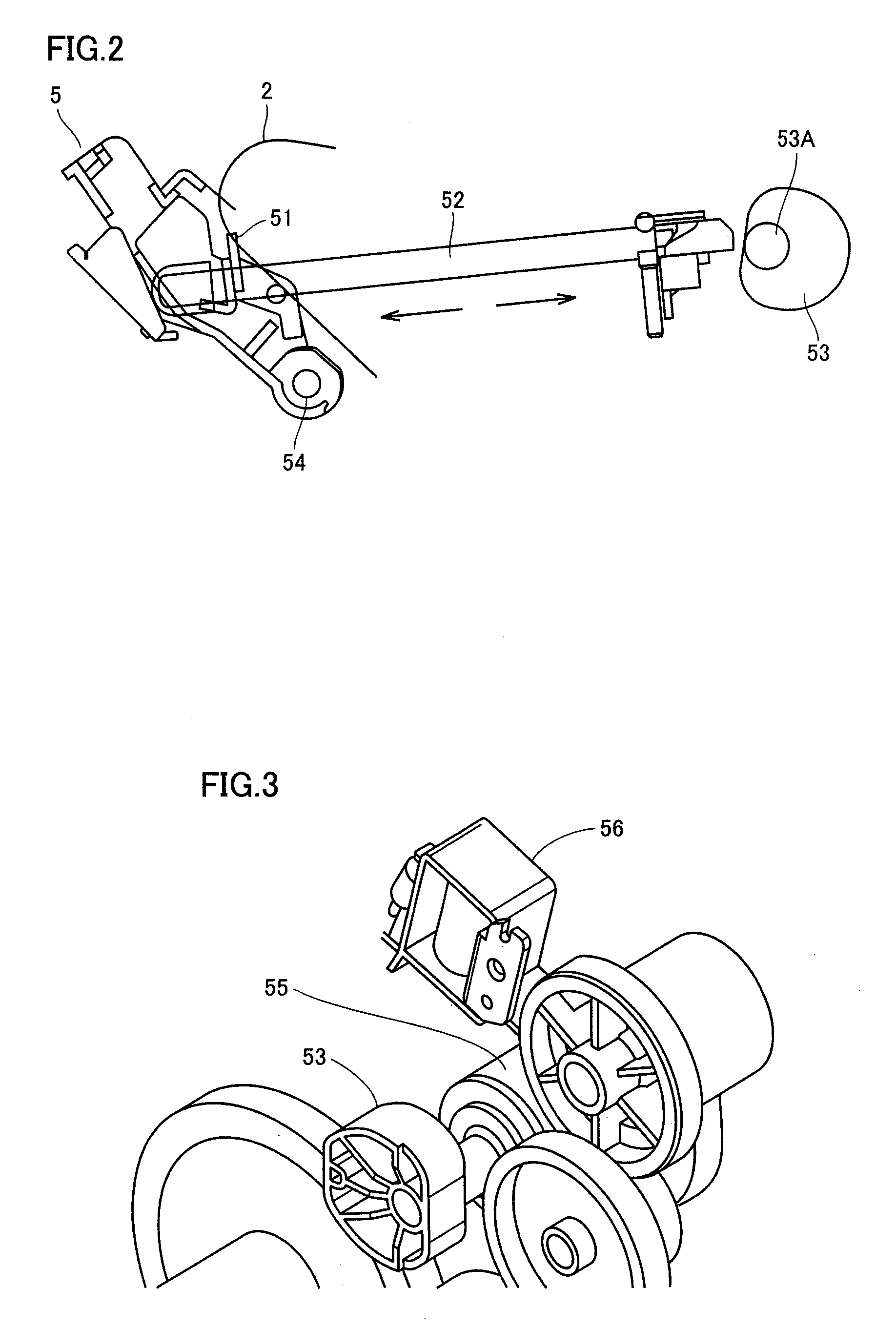 Image forming apparatus with contact/separation mechanism to/from intermediate transfer body