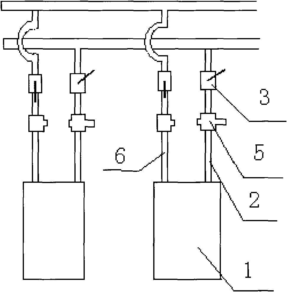 Electricity-saving system of circulating pump in central air conditioner