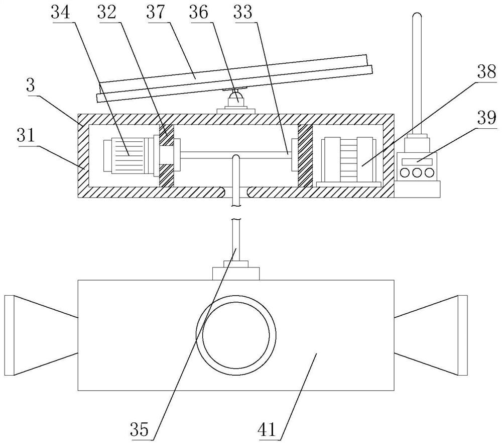 Environmental noise monitoring device capable of distinguishing noise source direction