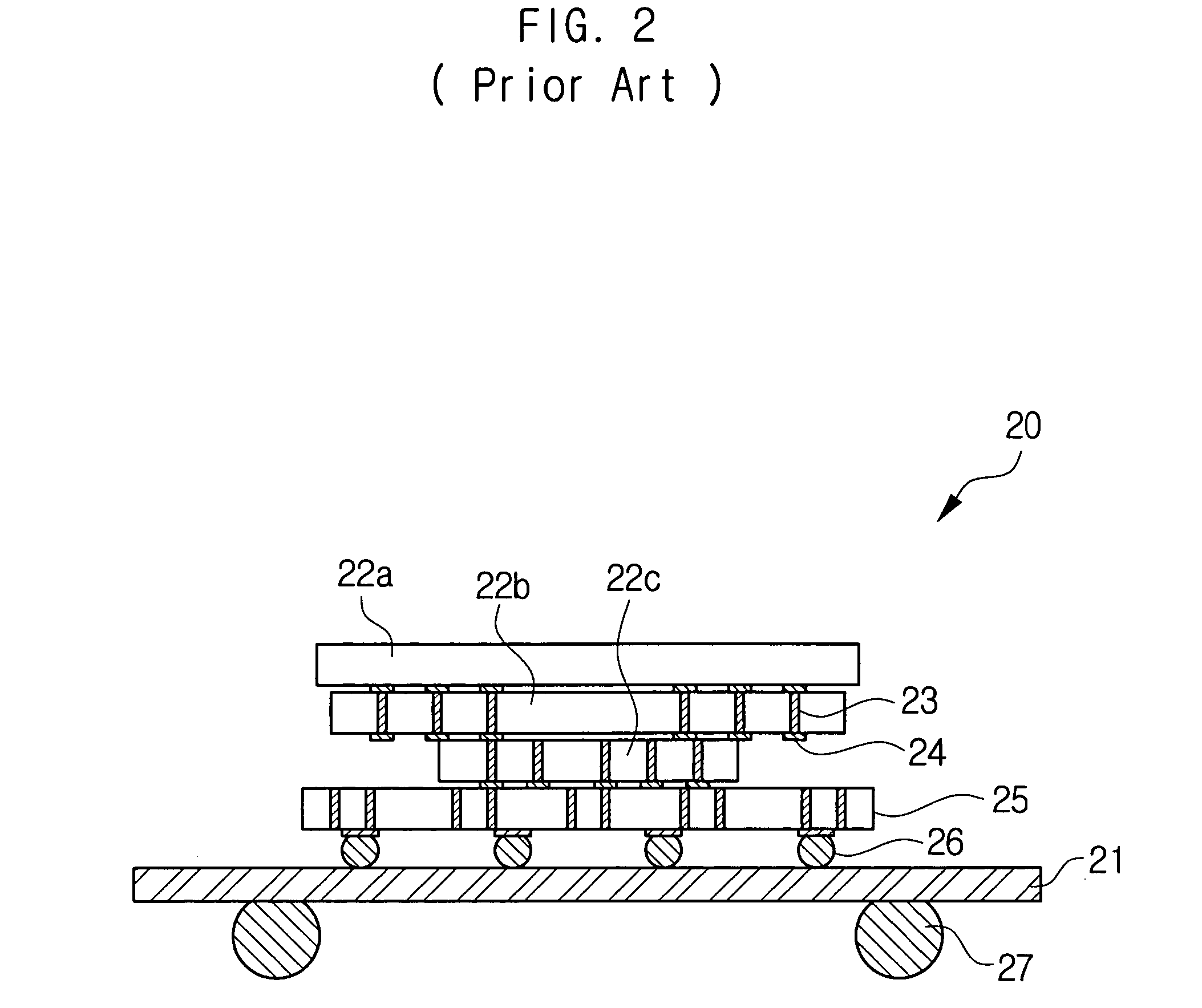 Chip-embedded interposer structure and fabrication method thereof, wafer level stack structure and resultant package structure