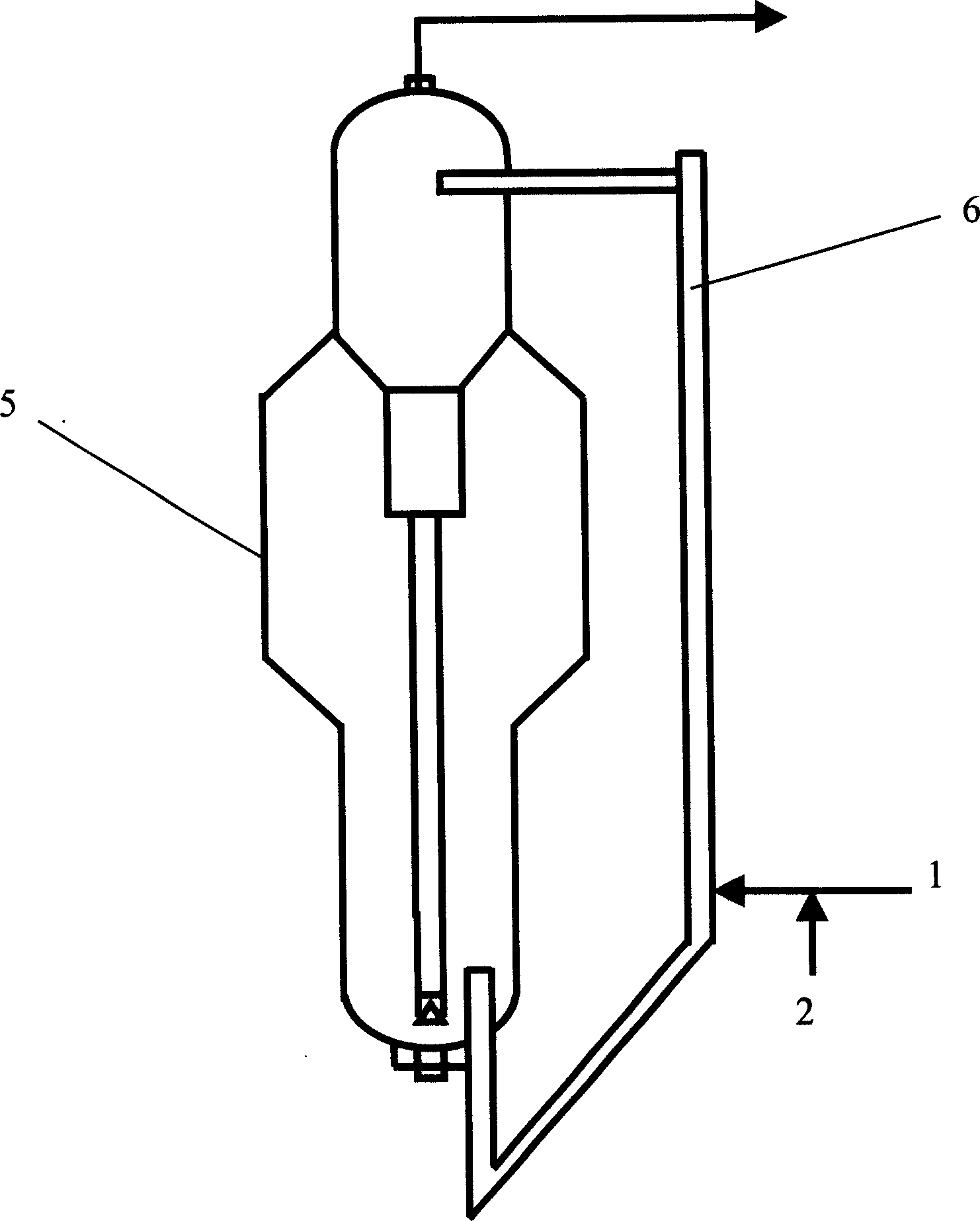 Process for lowering sulfur content in gasoline through hydrogen supply agent