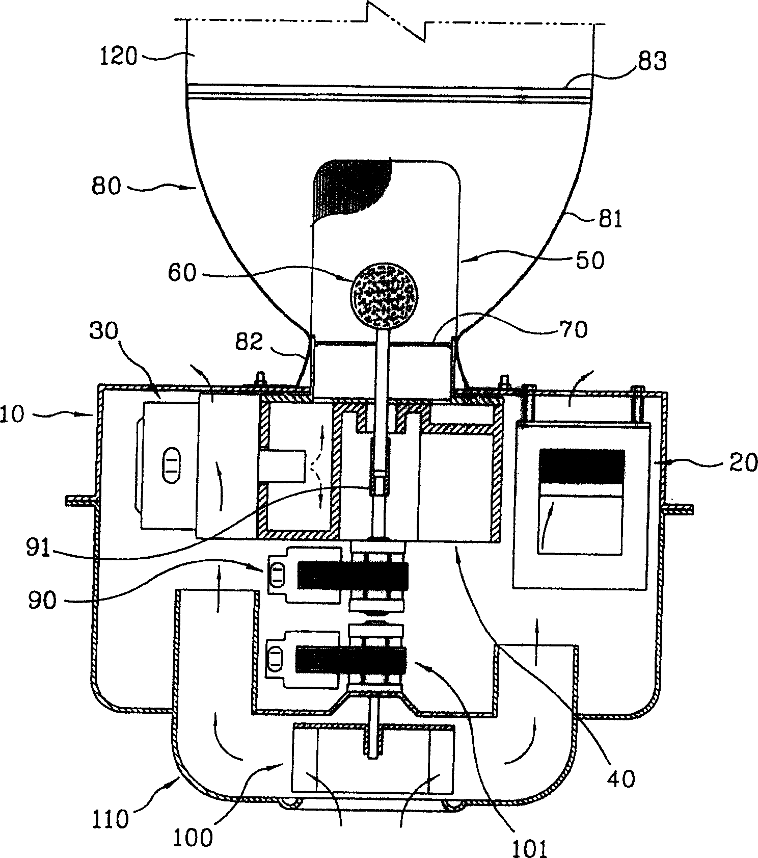 Ball-shape non-electrode illuminating device