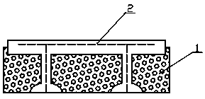 A plastic foam cement composite insulation board and its production and construction method