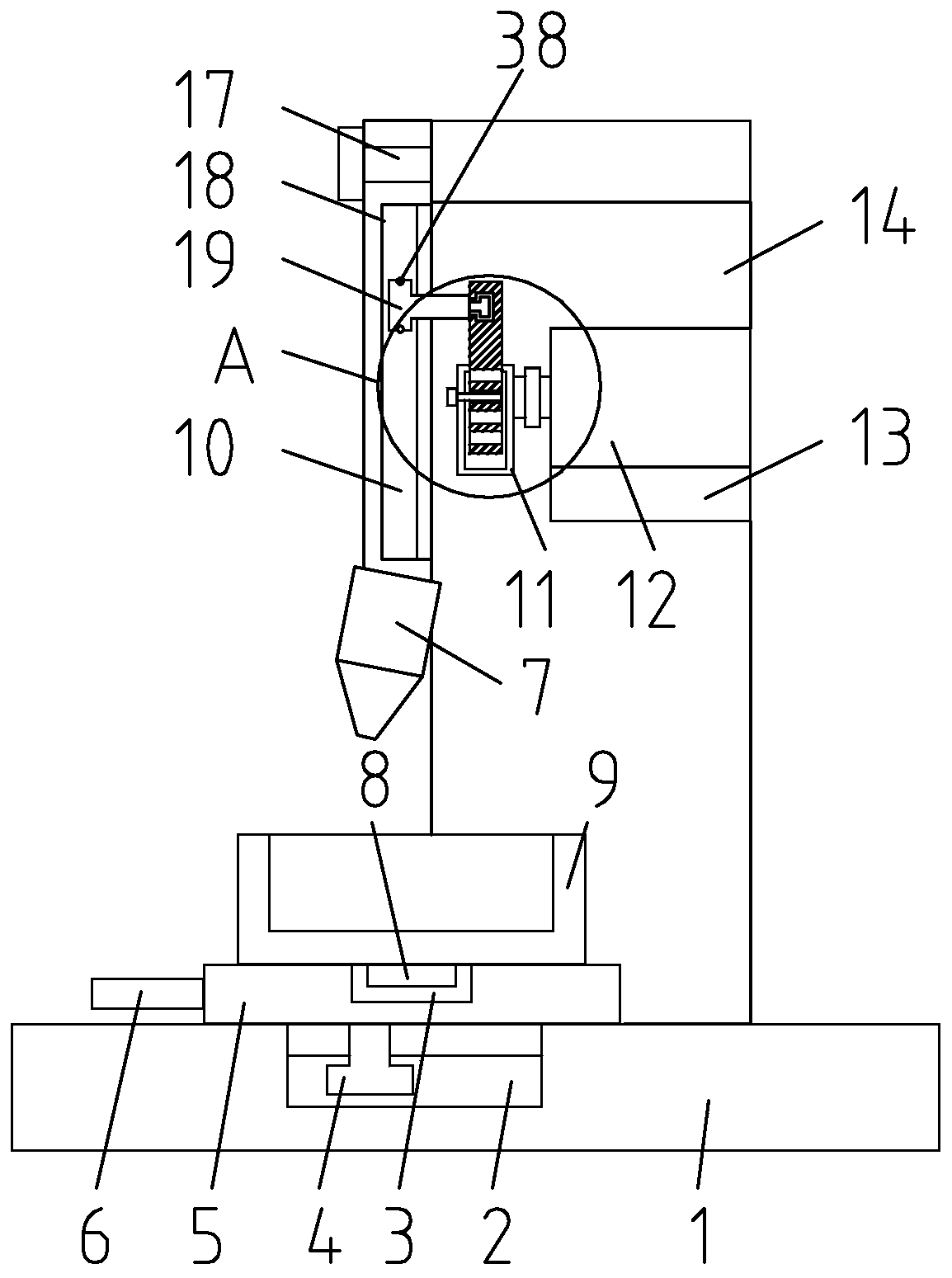 Glue spray equipment for shoe production