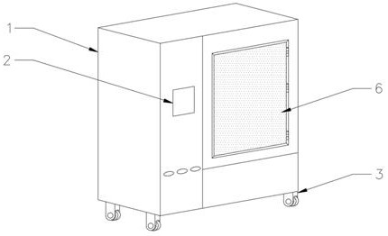 Process method and device for cleaning and disinfecting COVID-19 appliance