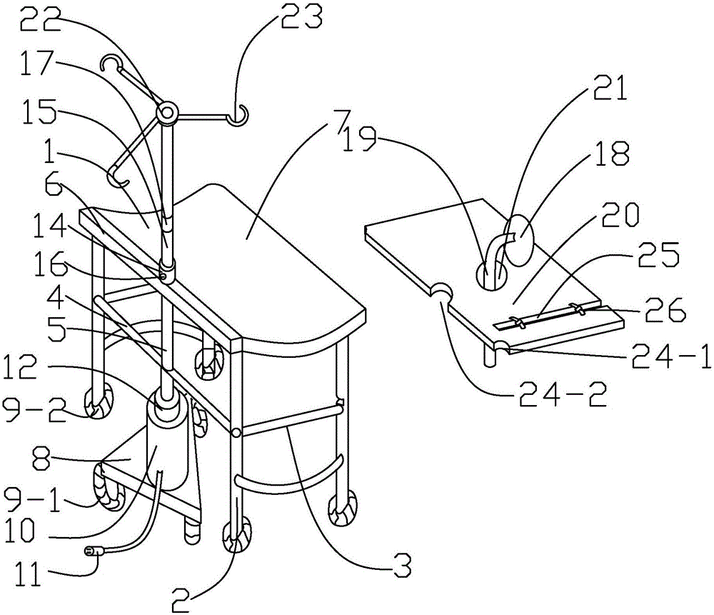 Movable support and usage method of support