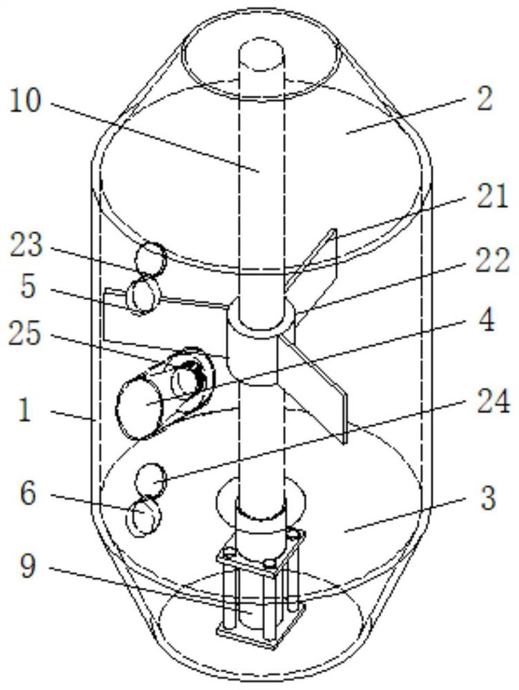 Pressing and inner buckling type boiler temperature monitoring device convenient to disassemble and assemble