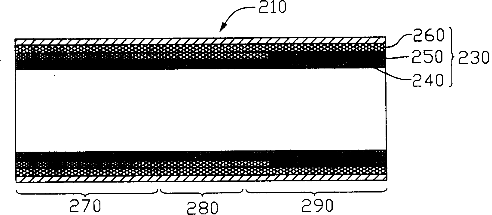 Porous structure layer for heat pipe and its making process