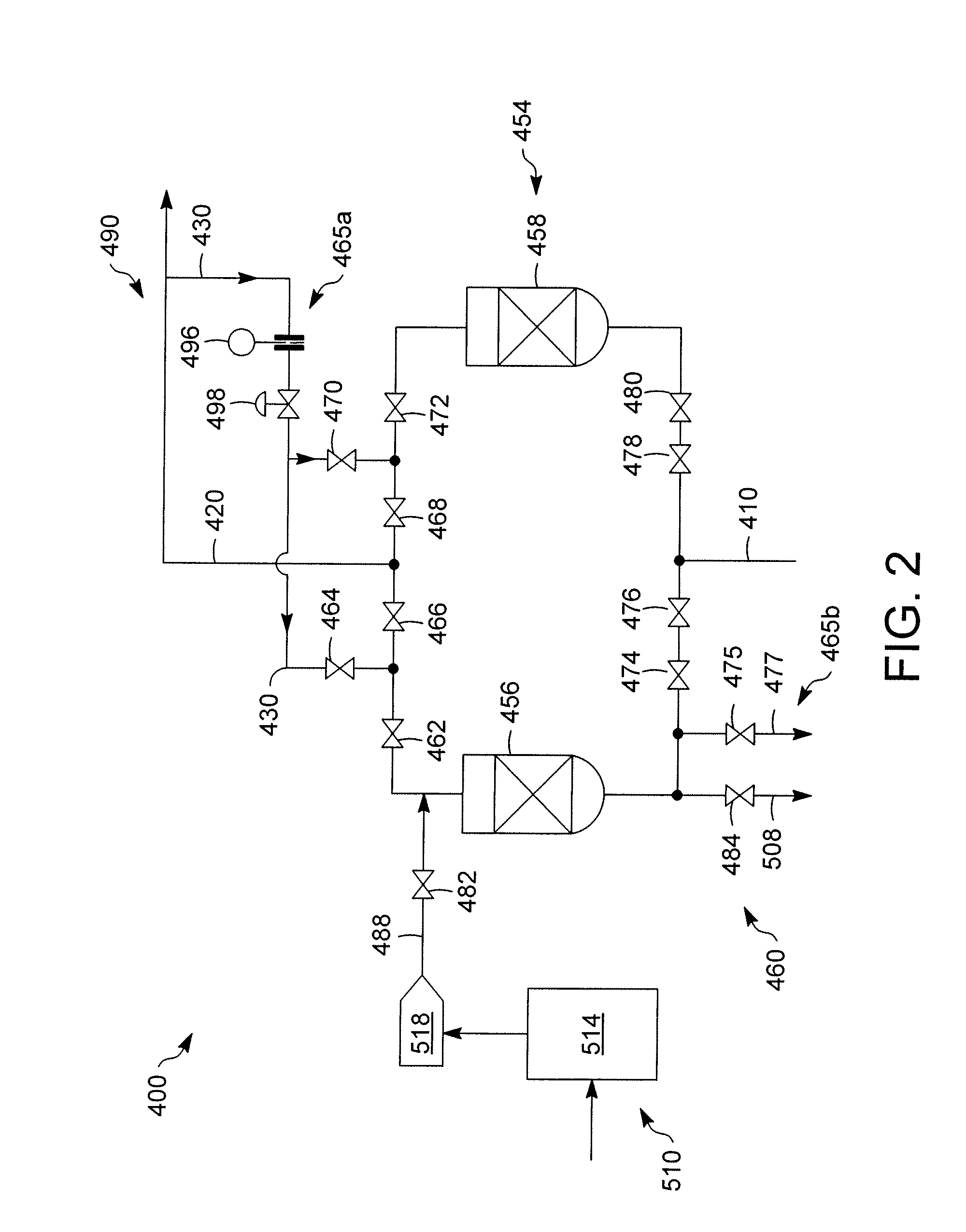 Apparatus and Process for Isomerizing a Hydrogen Stream