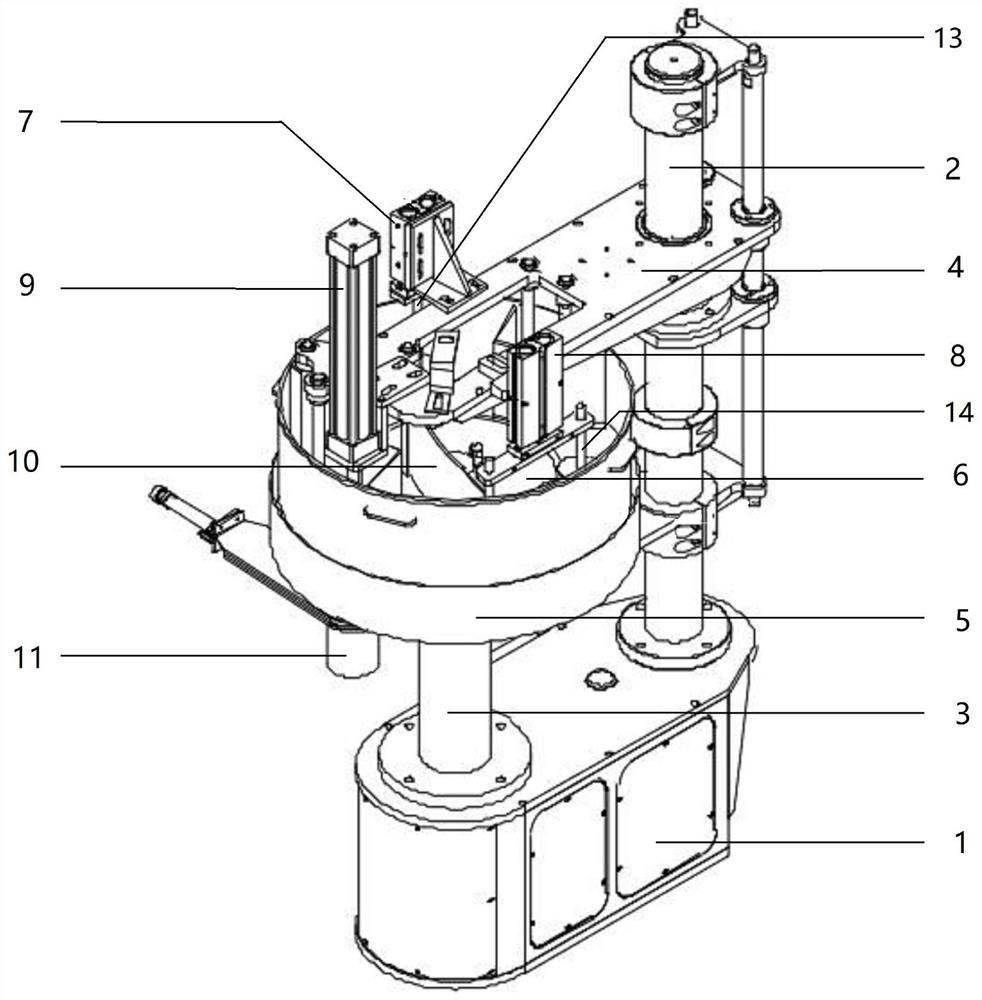 Automatic rice grain filling device and working method thereof