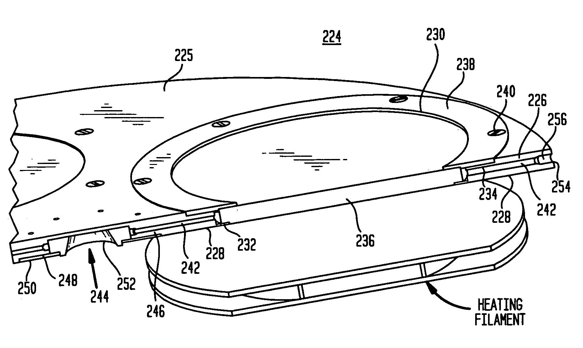 Wafer carrier for growing GaN wafers