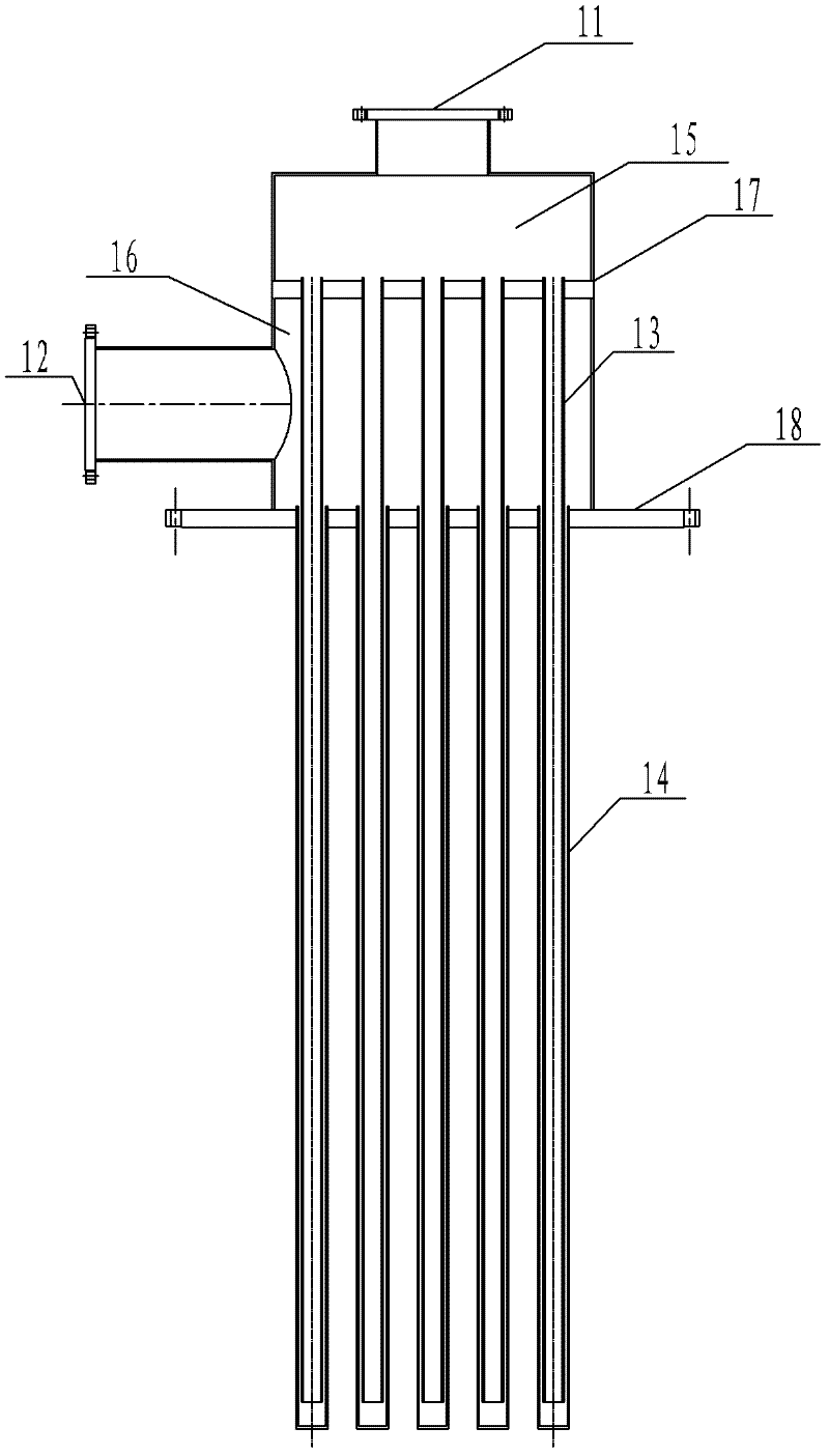 Fluidized reduction furnace for producing high-purity vanadium trioxide and production method