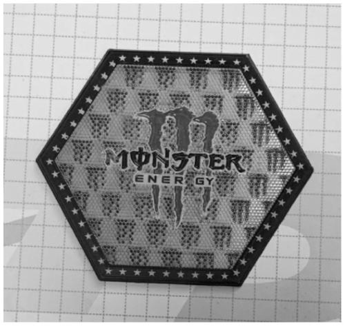 3D three-dimensional painting and hot-pressing manufacturing method and application thereof