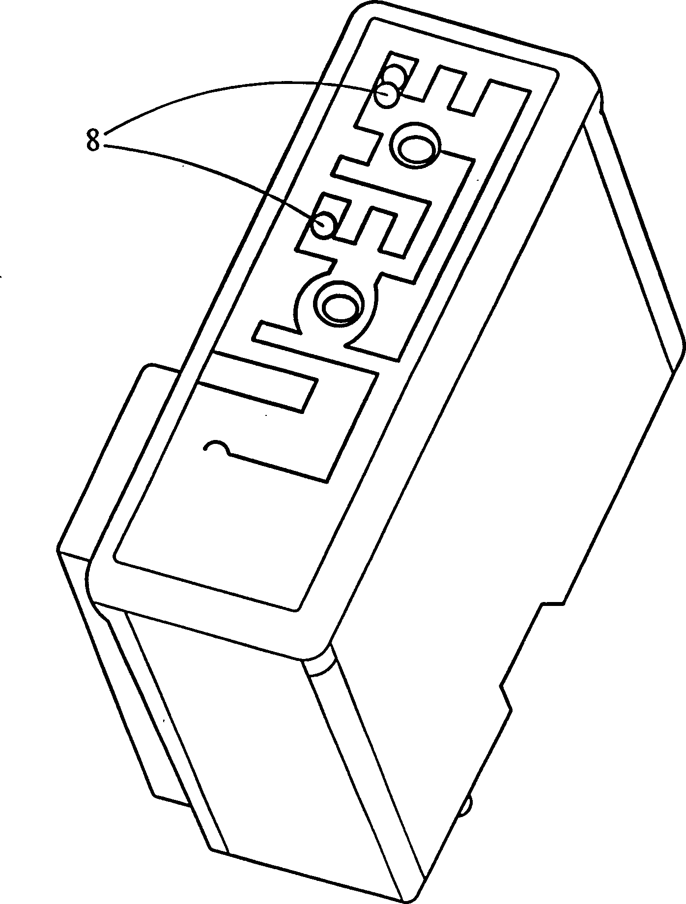 Sealing method and device for ink box