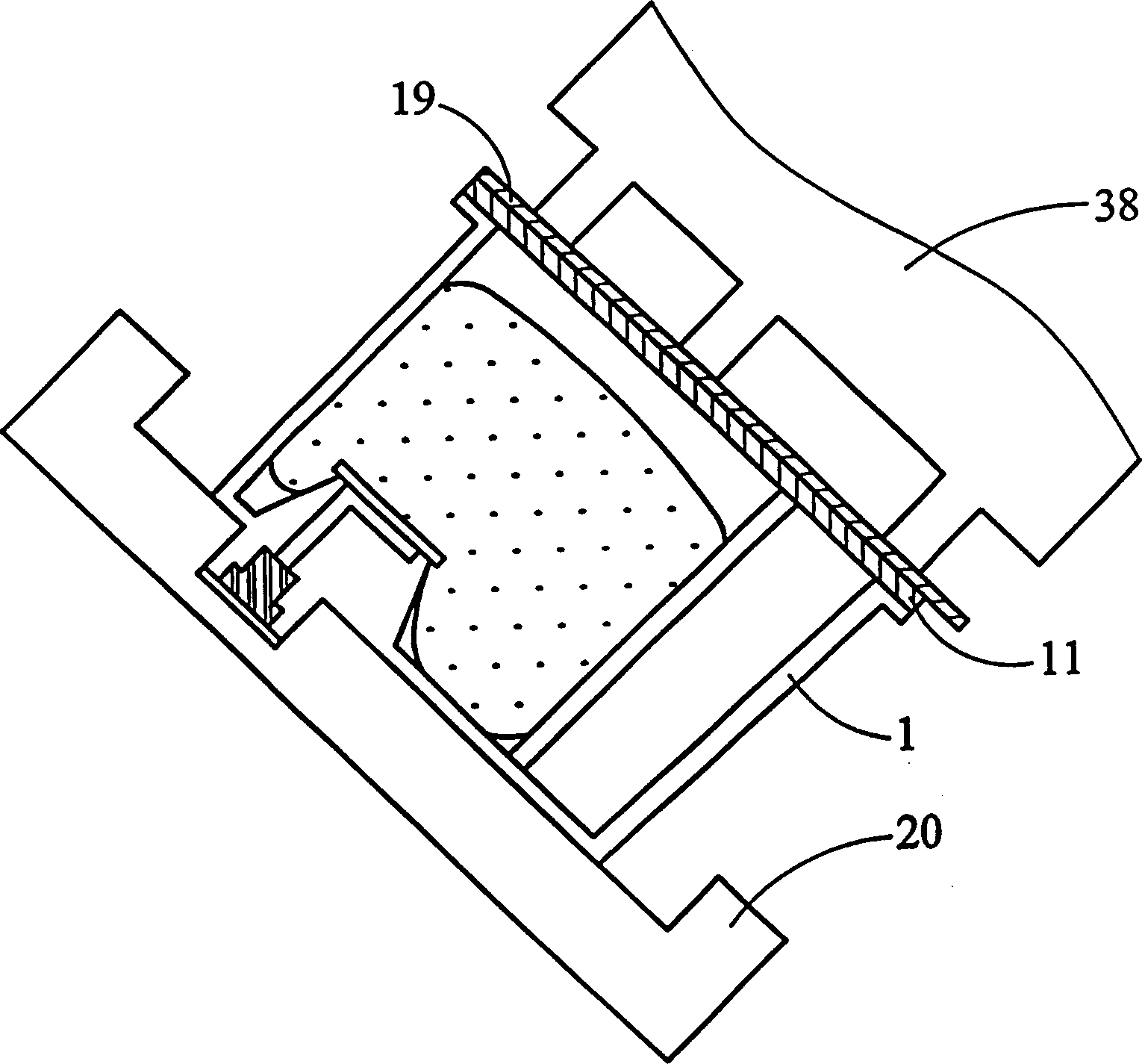 Sealing method and device for ink box