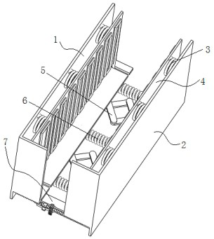 Lithium battery thermal management control device