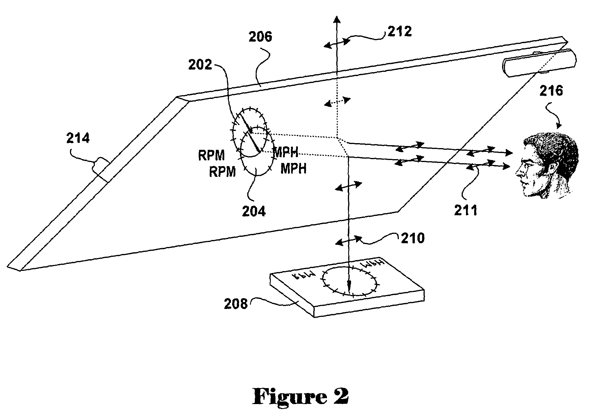 Visual display system for displaying virtual images onto a field of vision