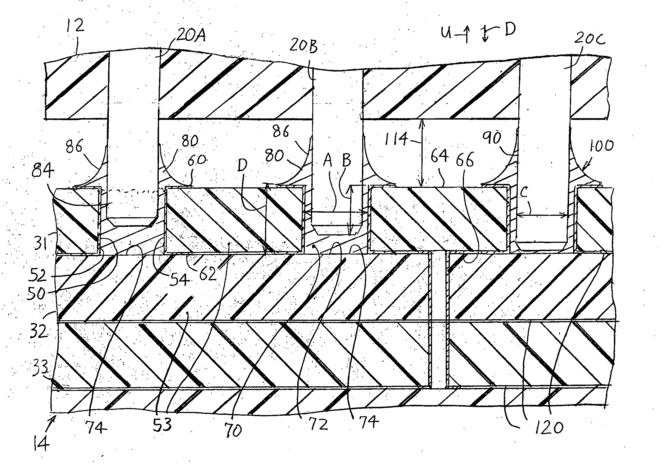 Enhanced blind hole termination of pin to PCB