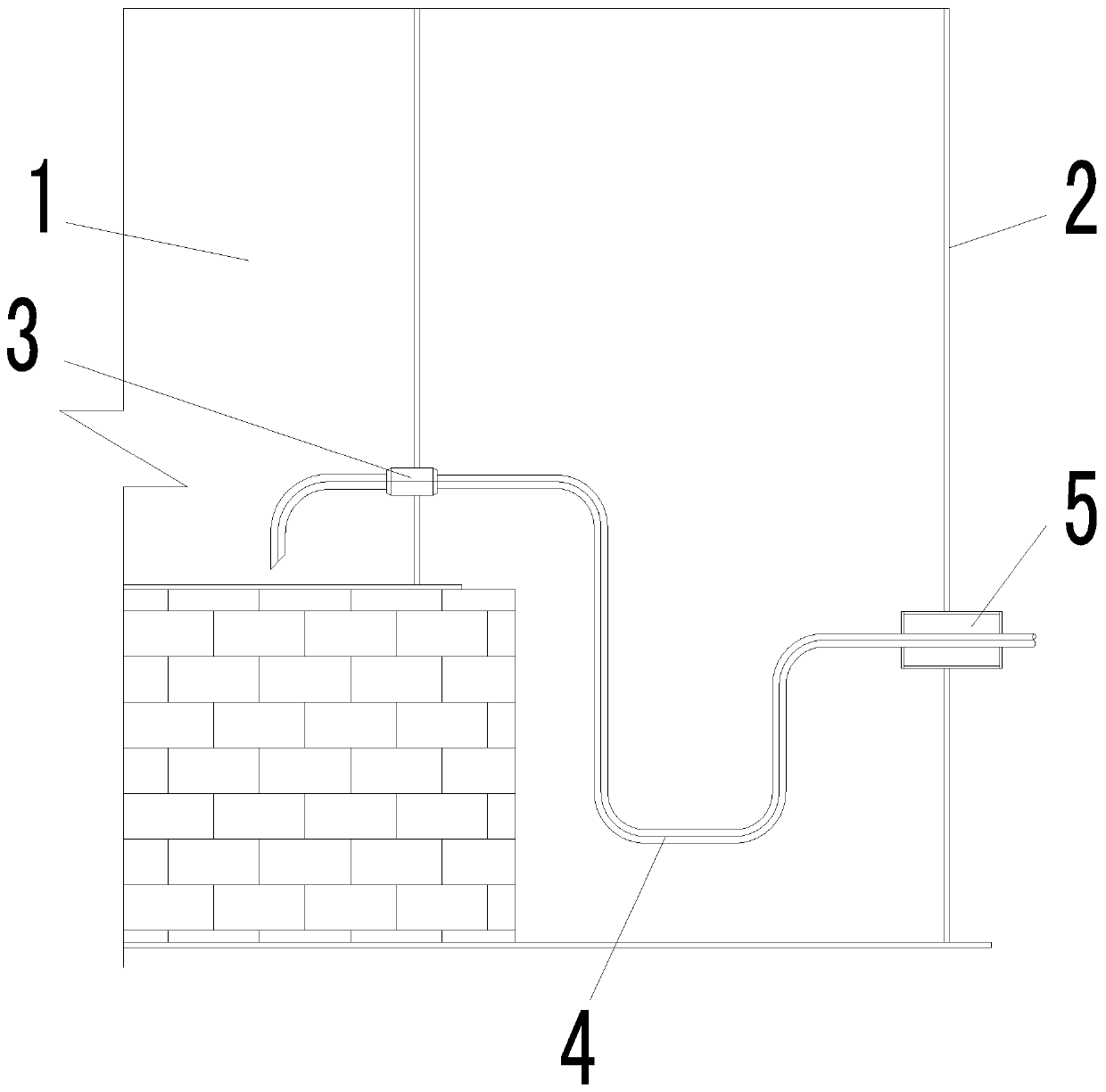 Flat-bottom vertical dual-wall liquefied natural gas storage tank
