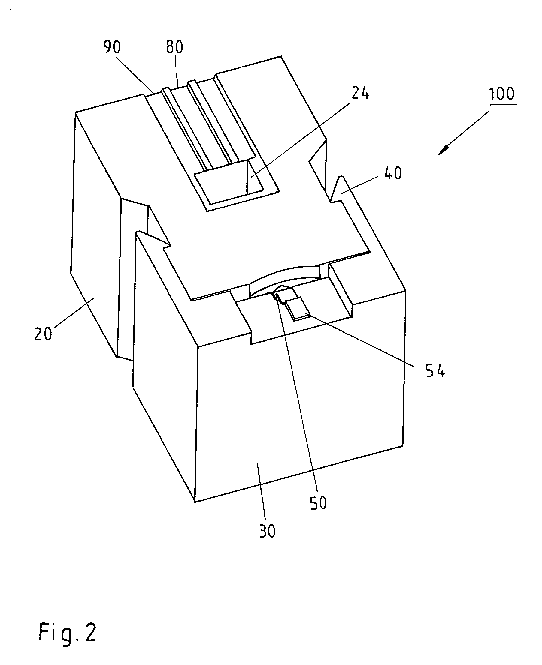 Device for generating oscillations in the high frequency range
