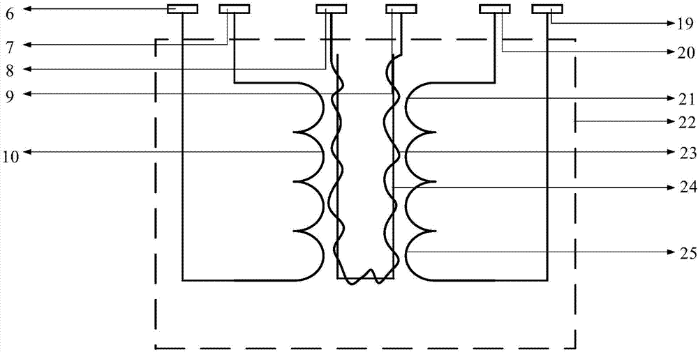Experiment method of dielectric response of frequency domain of traction transformer under loading condition