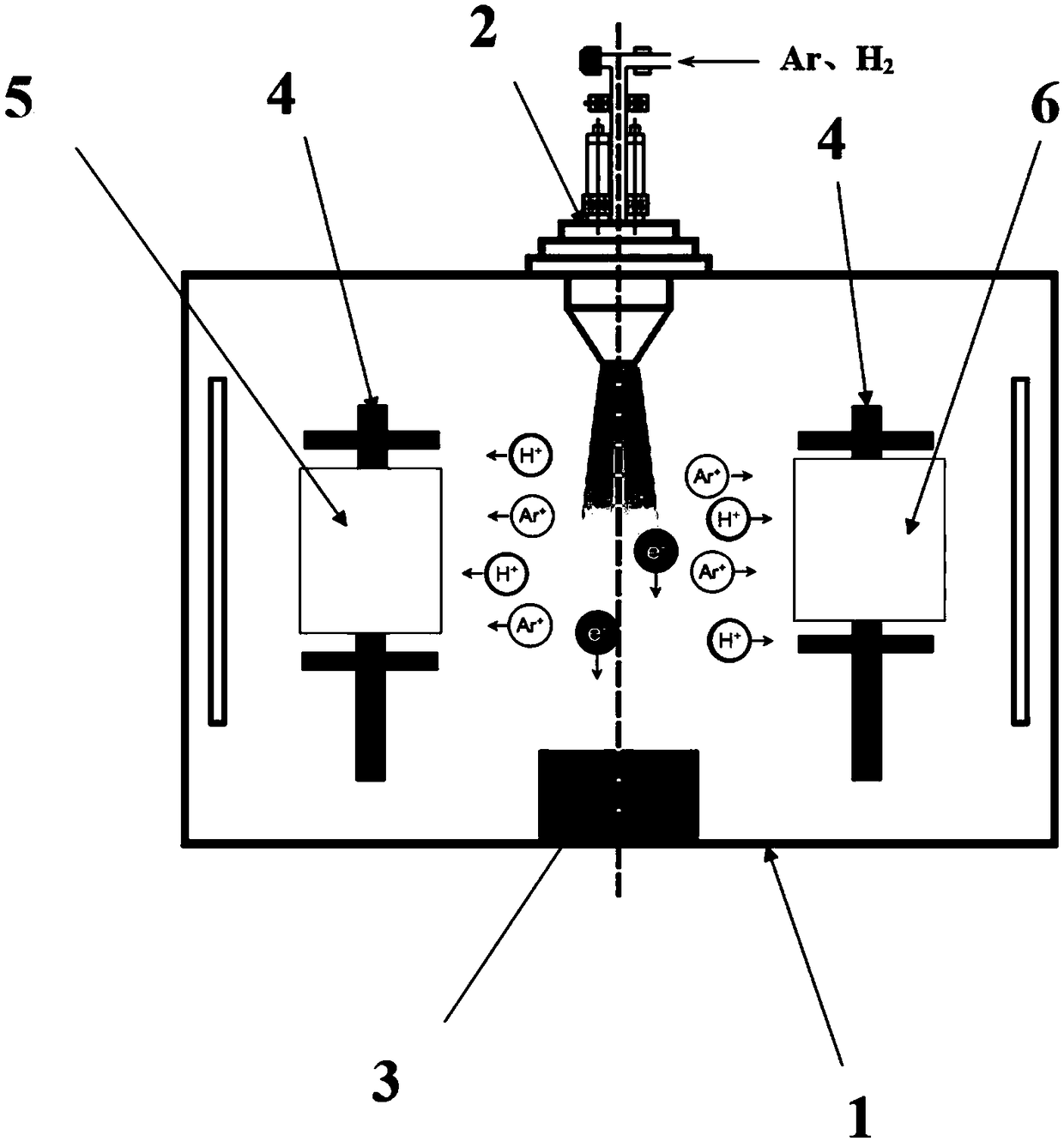 Component surface coating peeling method and device