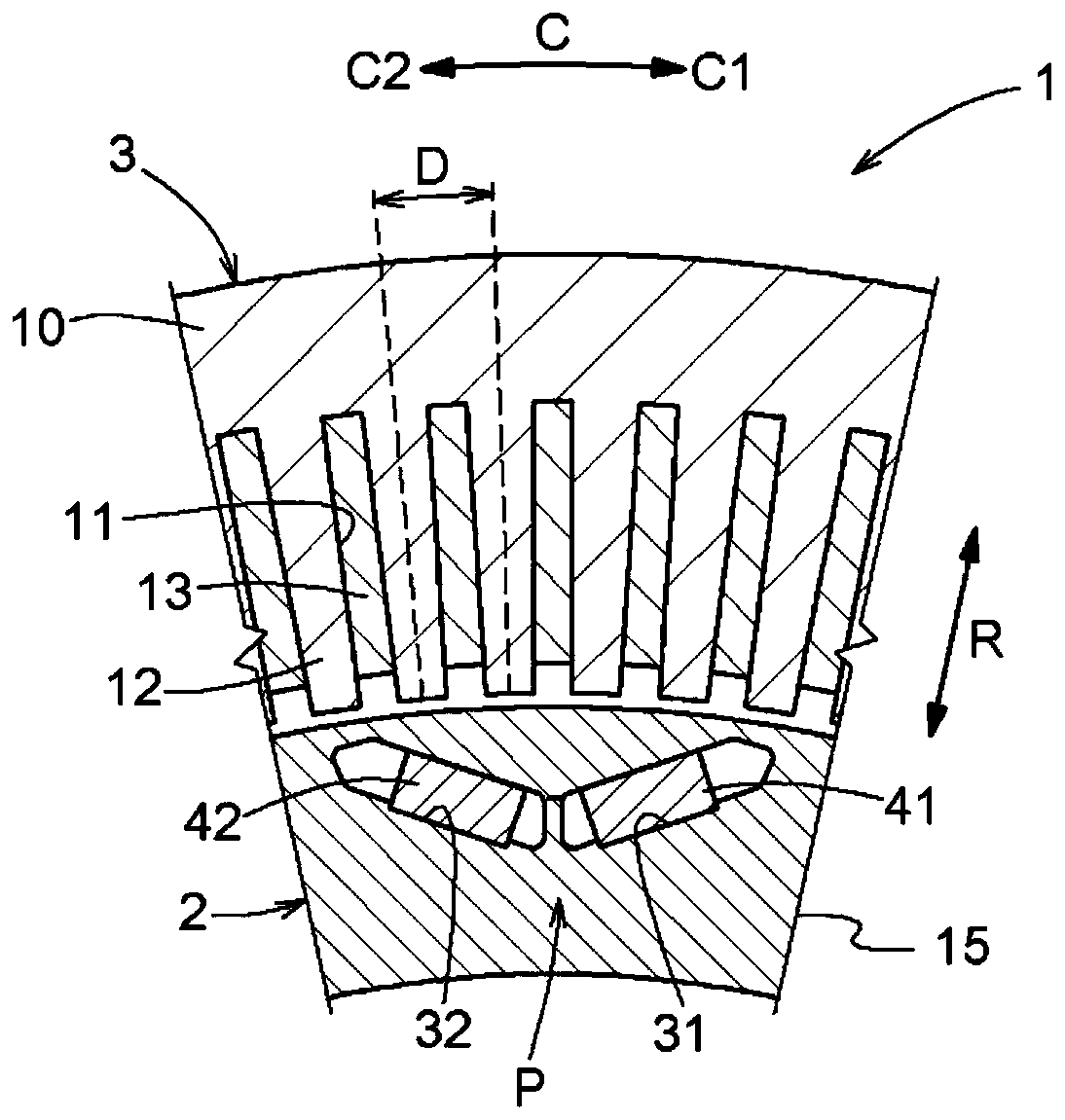 Rotor for rotating electrical machine, and method of manufacturing rotor for rotating electrical machine