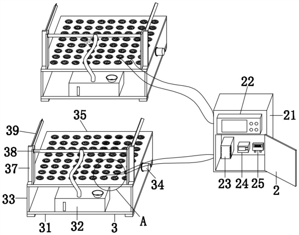 Intelligent device for agricultural planting and seedling raising