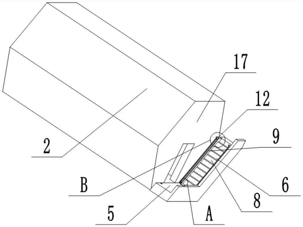 A modular honeycomb building