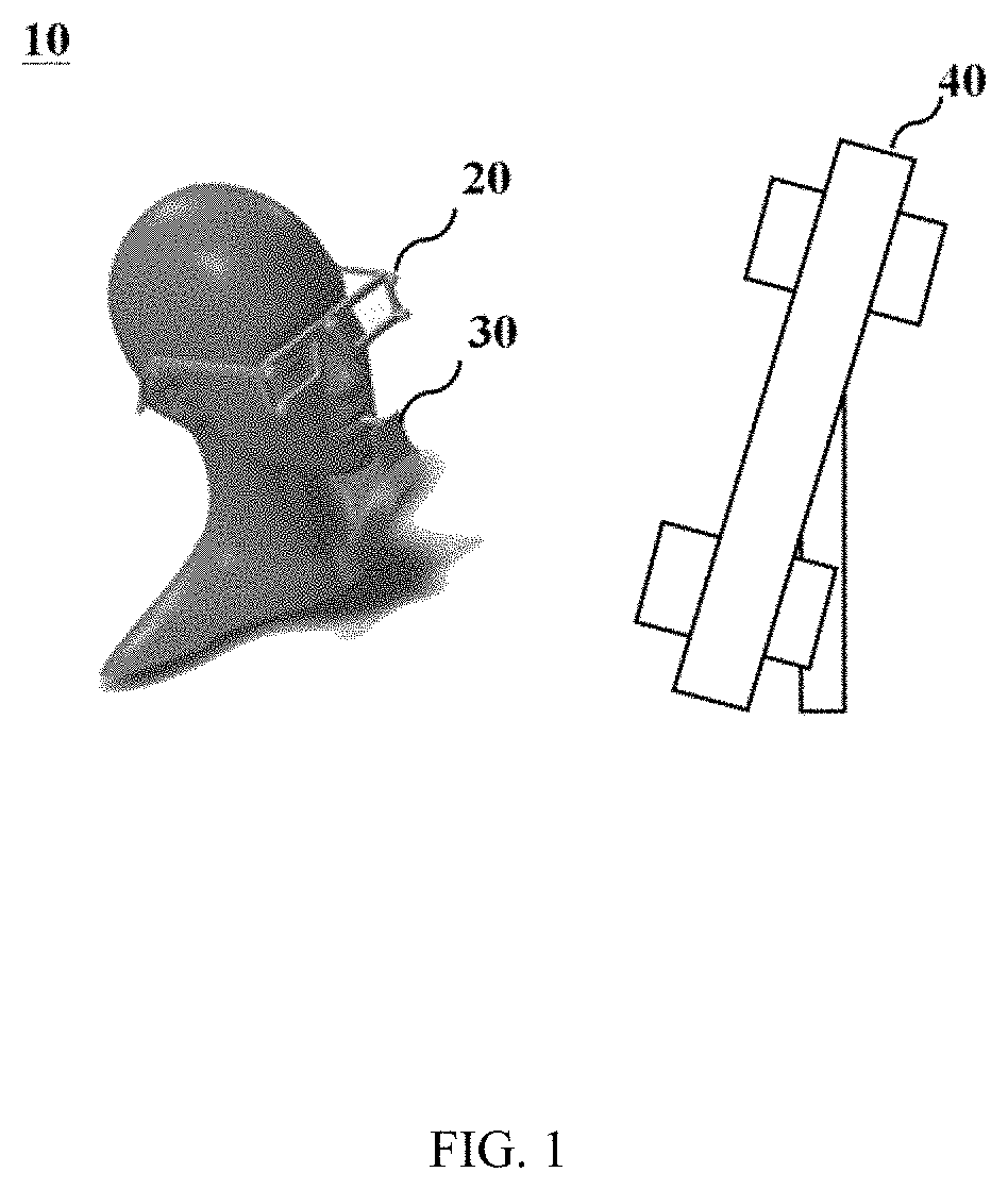 Jaw motion tracking system and operating method using the same