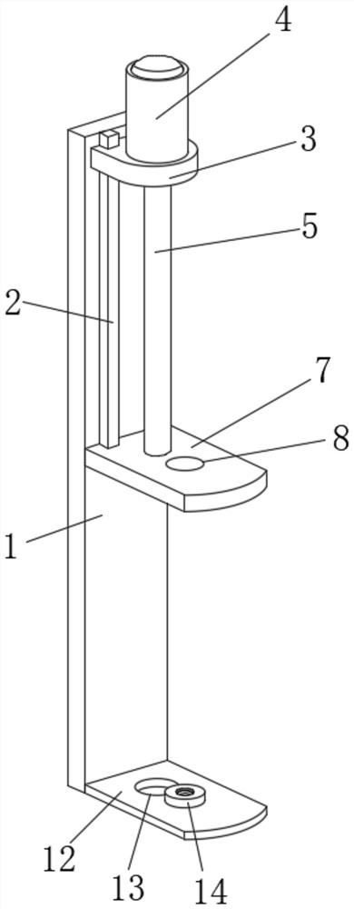 Water well drilling rig drill rod rapid replacing device