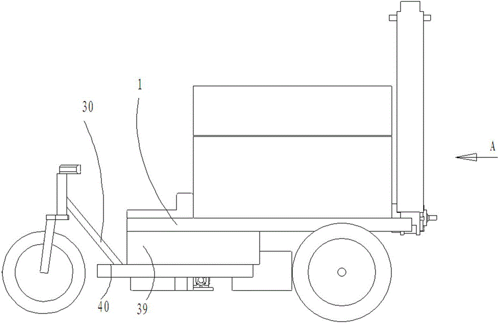 Feed feeding cart