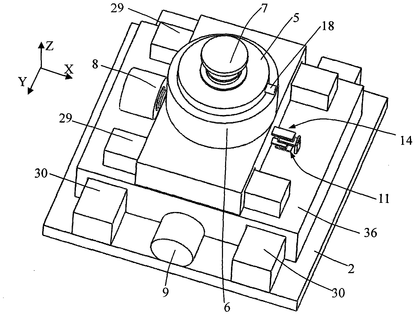 Zero-rigidity vibration isolator of double-layer air-flotation orthogonal decoupling and two-dimensional flexible hinge angle decoupling