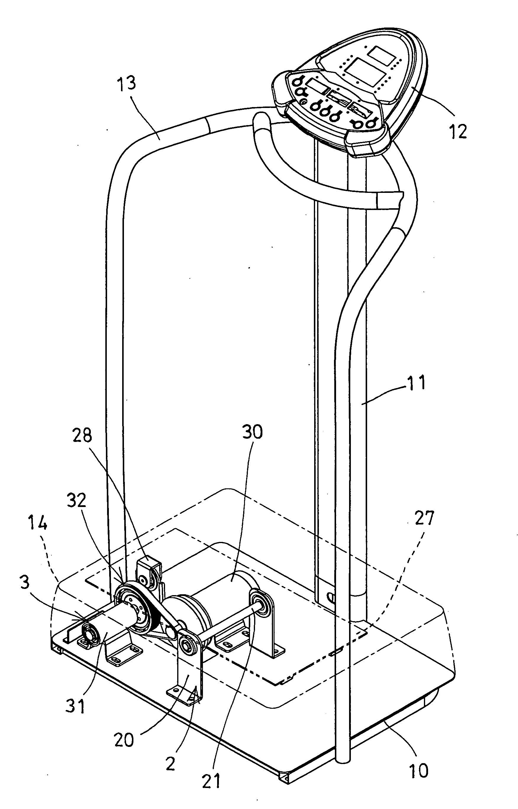 Body vibrating mechanism