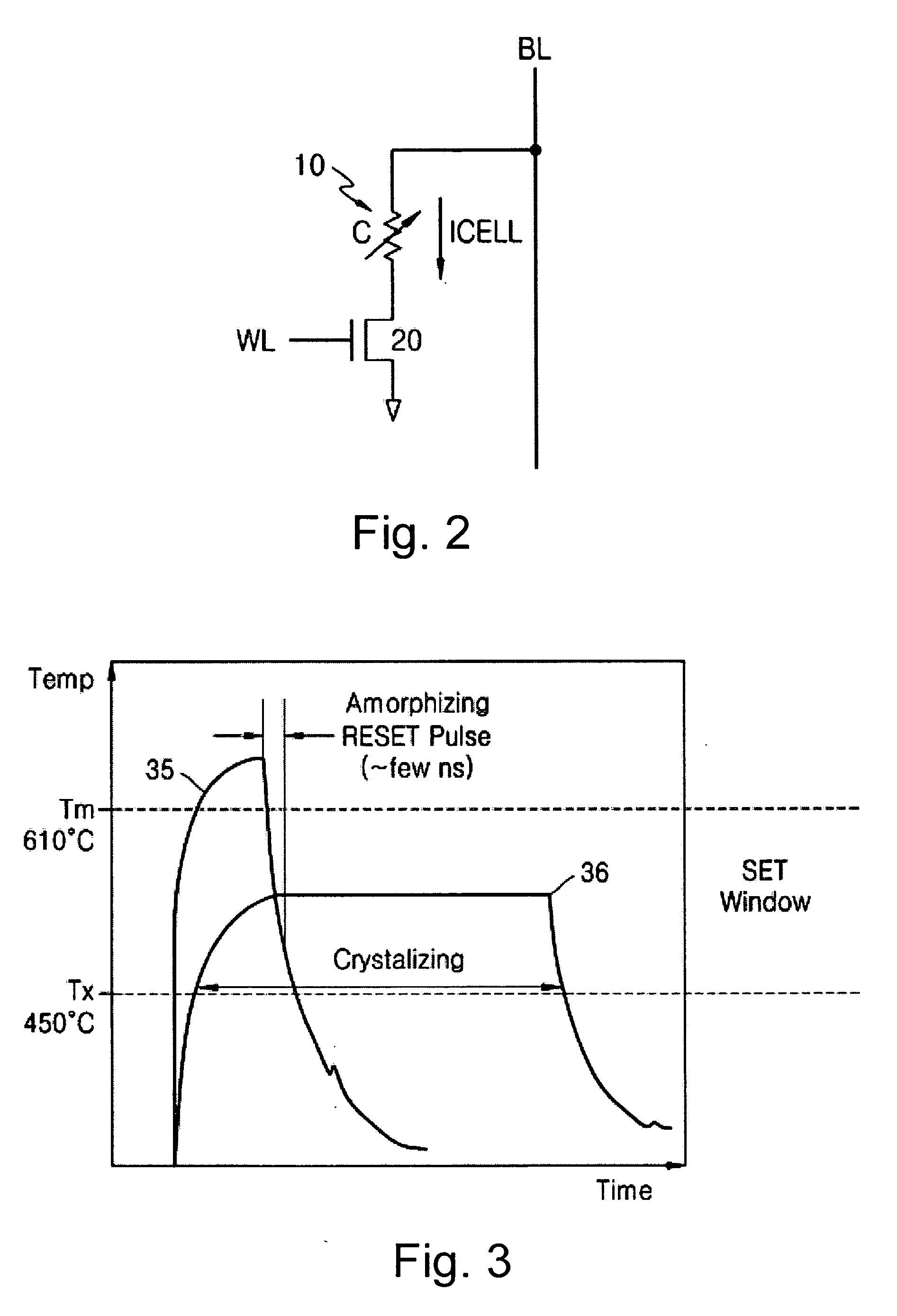 Phase-change memory element driver circuits using measurement to control current and methods of controlling drive current of phase-change memory elements using measurement