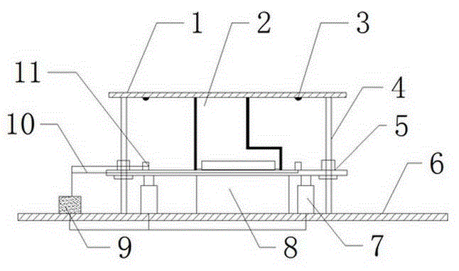 CCD automatic adjusting mechanism