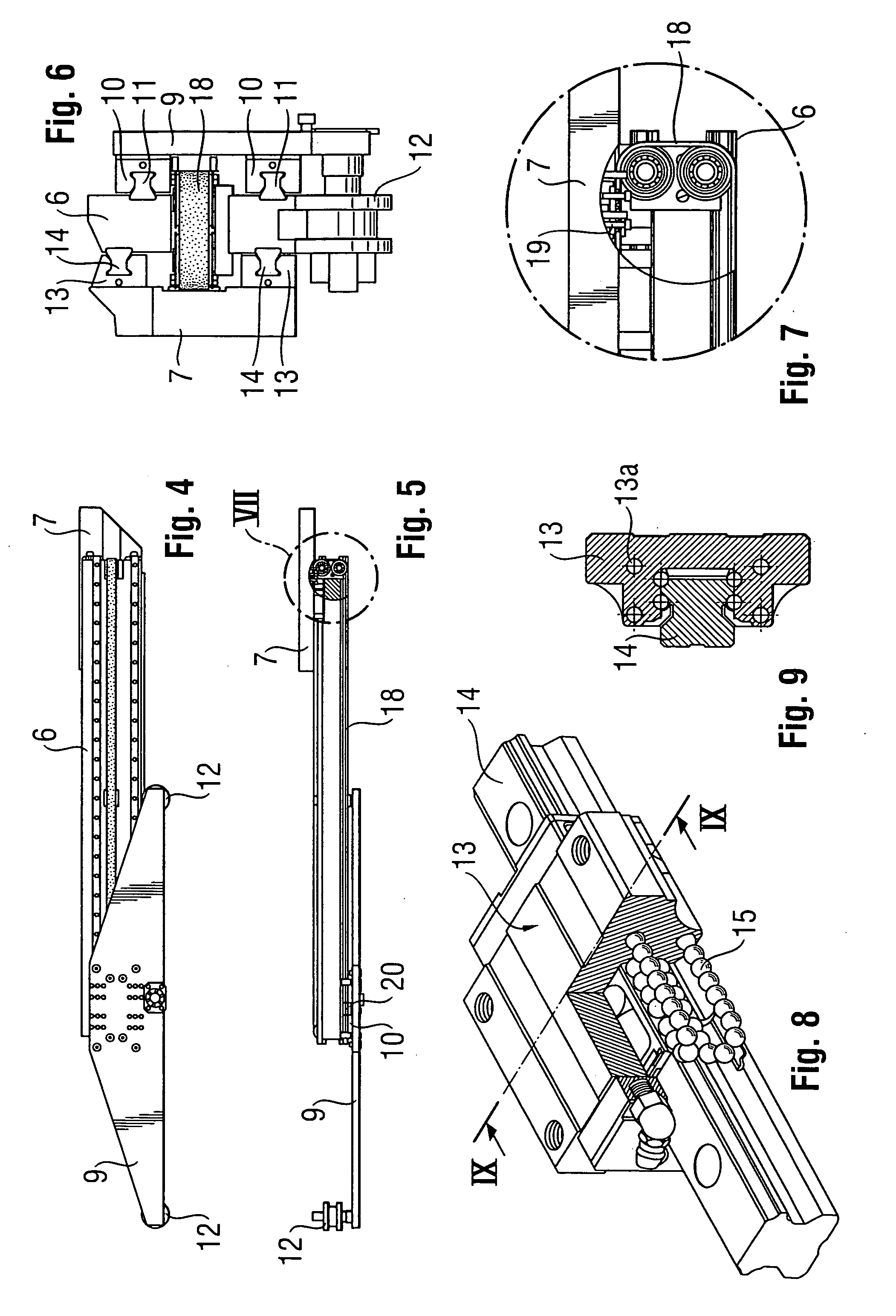 Manipulation device for loading and unloading a shelf