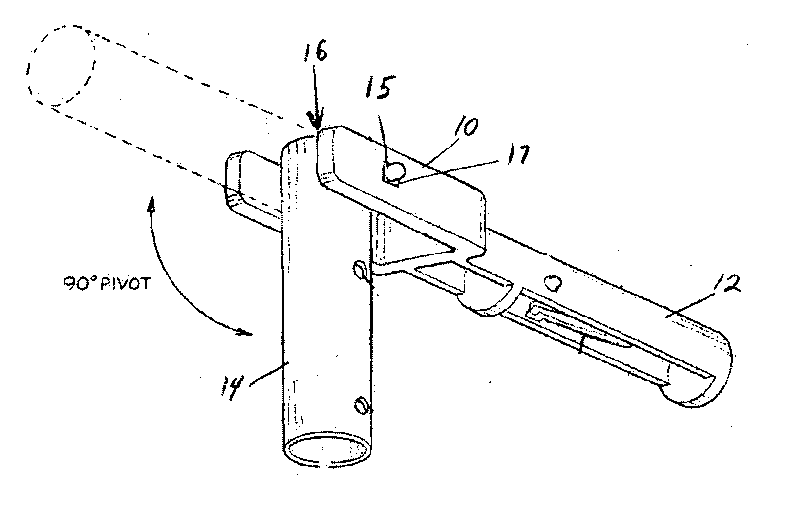 Locking hinge connector apparatus