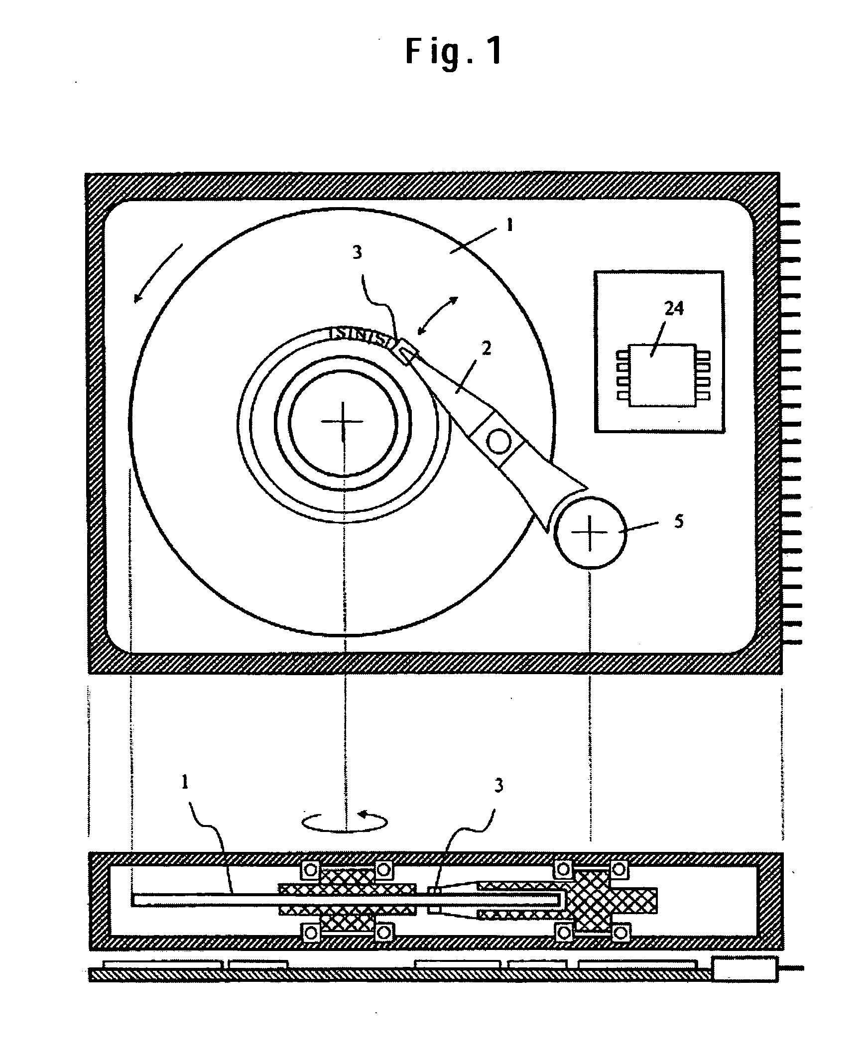 Magnetic recording head for perpendicular recording, fabrication process, and magnetic disk storage apparatus mounting the magnetic head