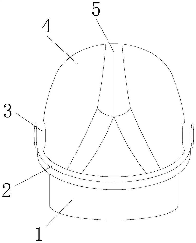 A helmet stabilization device for emergency rescue and firefighting