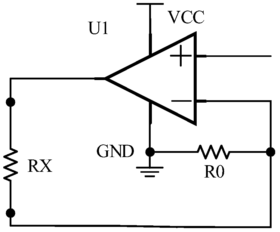 A thermoelectric material resistivity measurement circuit