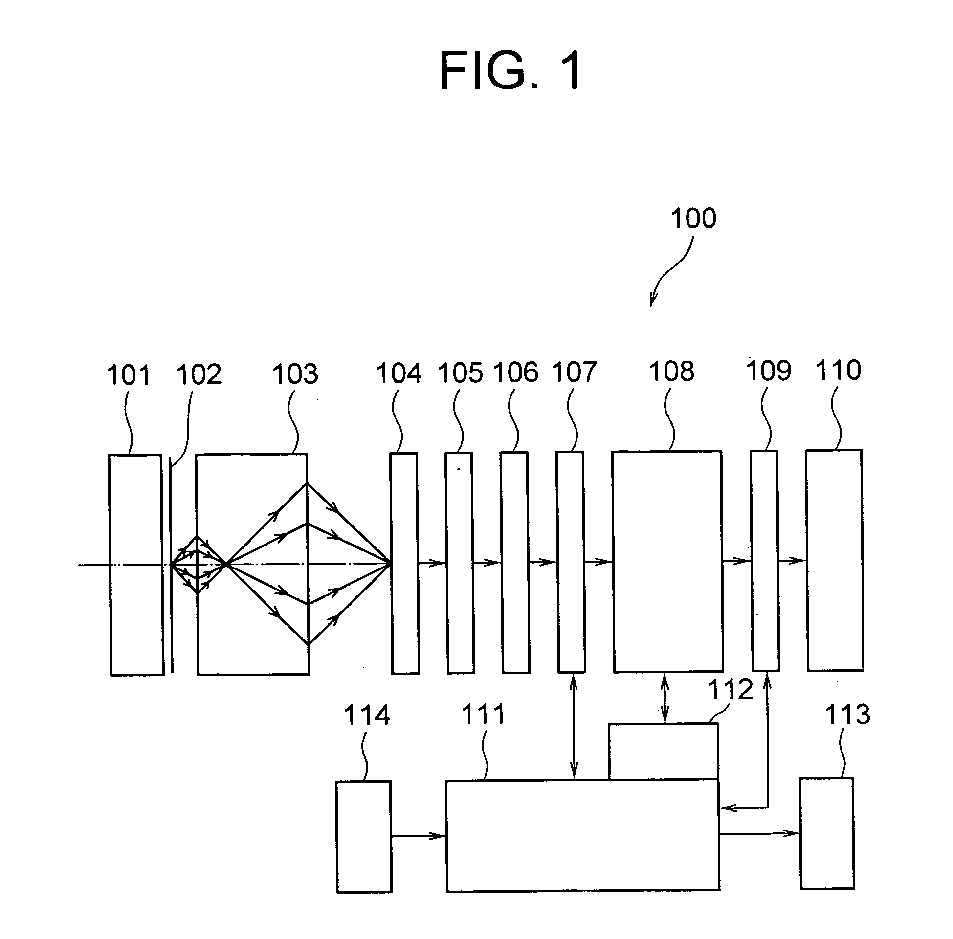 Image detection method and image detecting apparatus