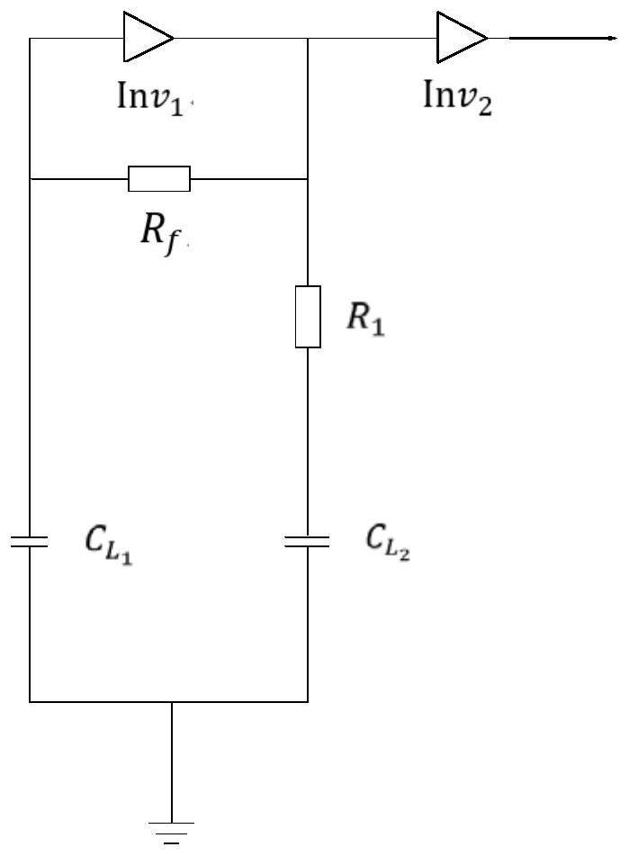 Crystal static capacitance canceling circuit