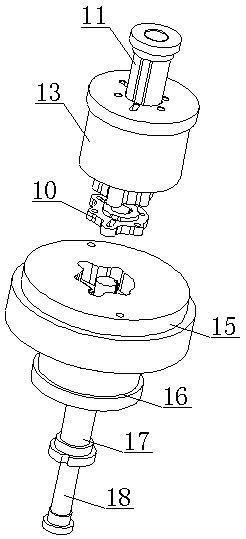 Camshaft toothed wheel hub for automobile engine and powder metallurgy preparation method thereof