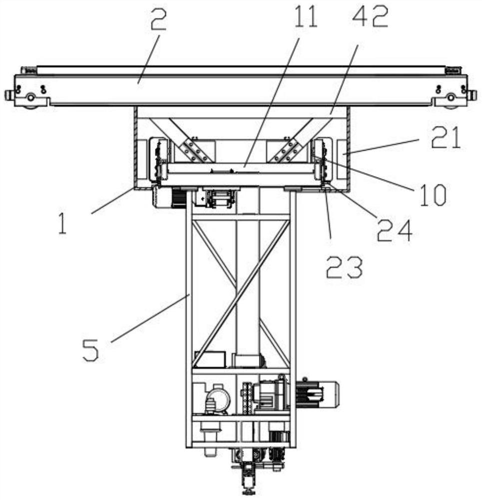 Silent single-beam European style crane