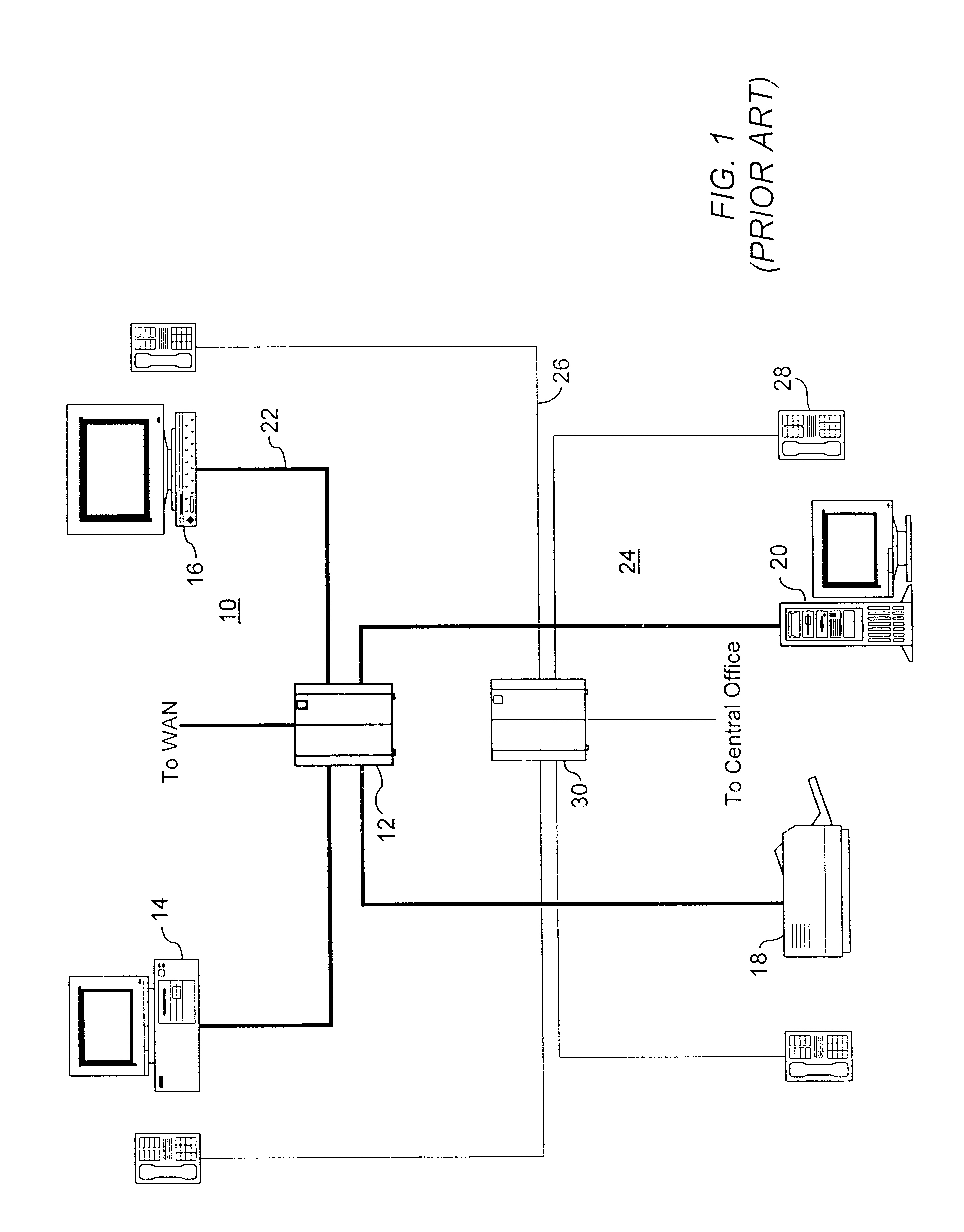 Method for initializing and allocating bandwidth in a permanent virtual connection for the transmission and control of audio, video, and computer data over a single network fabric