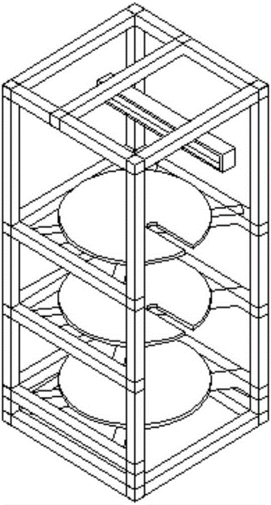 Novel mold sorting rack